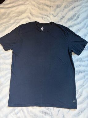 Men's Navy Crew Neck T-Shirt